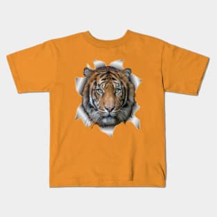 Wildlife Bengal-tiger Kids T-Shirt